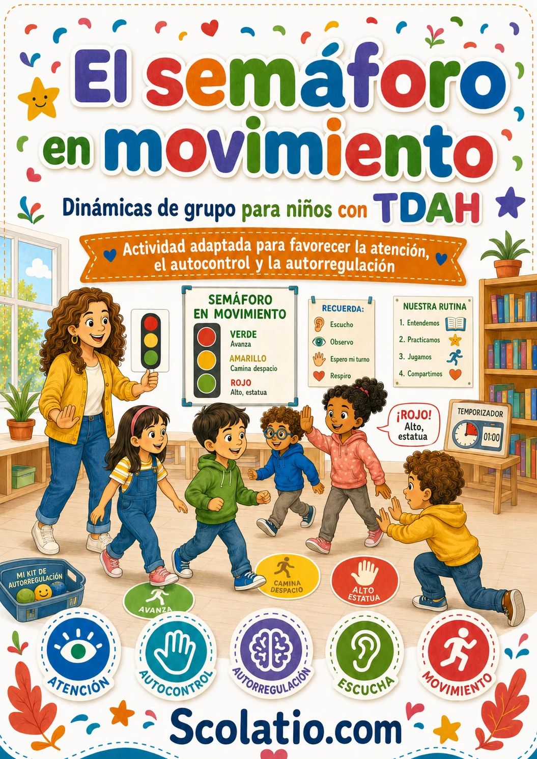 El semáforo en movimiento