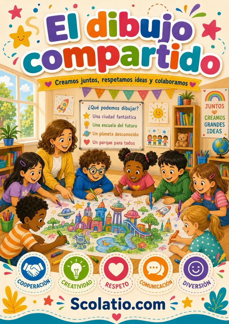 El dibujo compartido