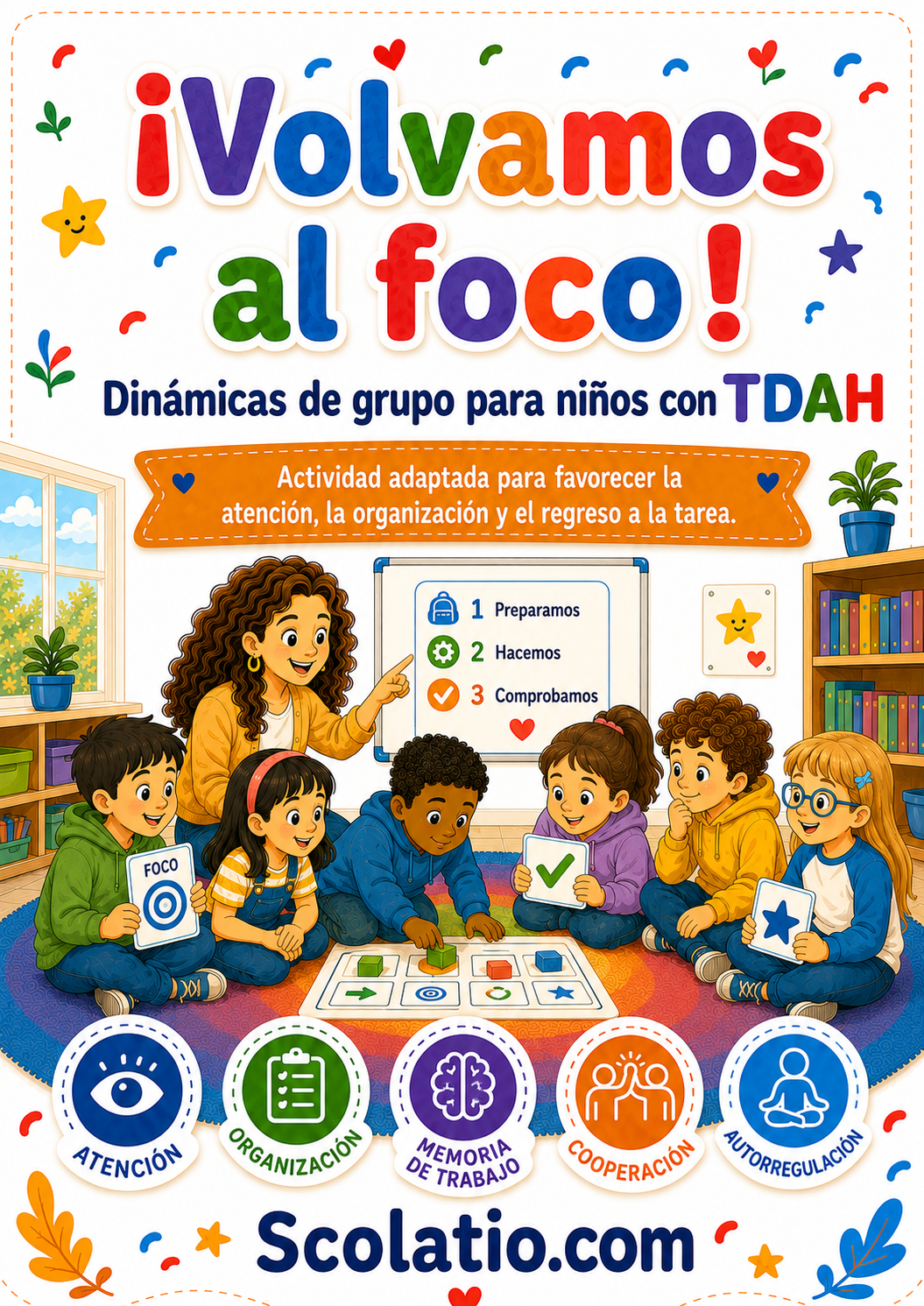 Portada de Dinámica - Volvamos al foco
