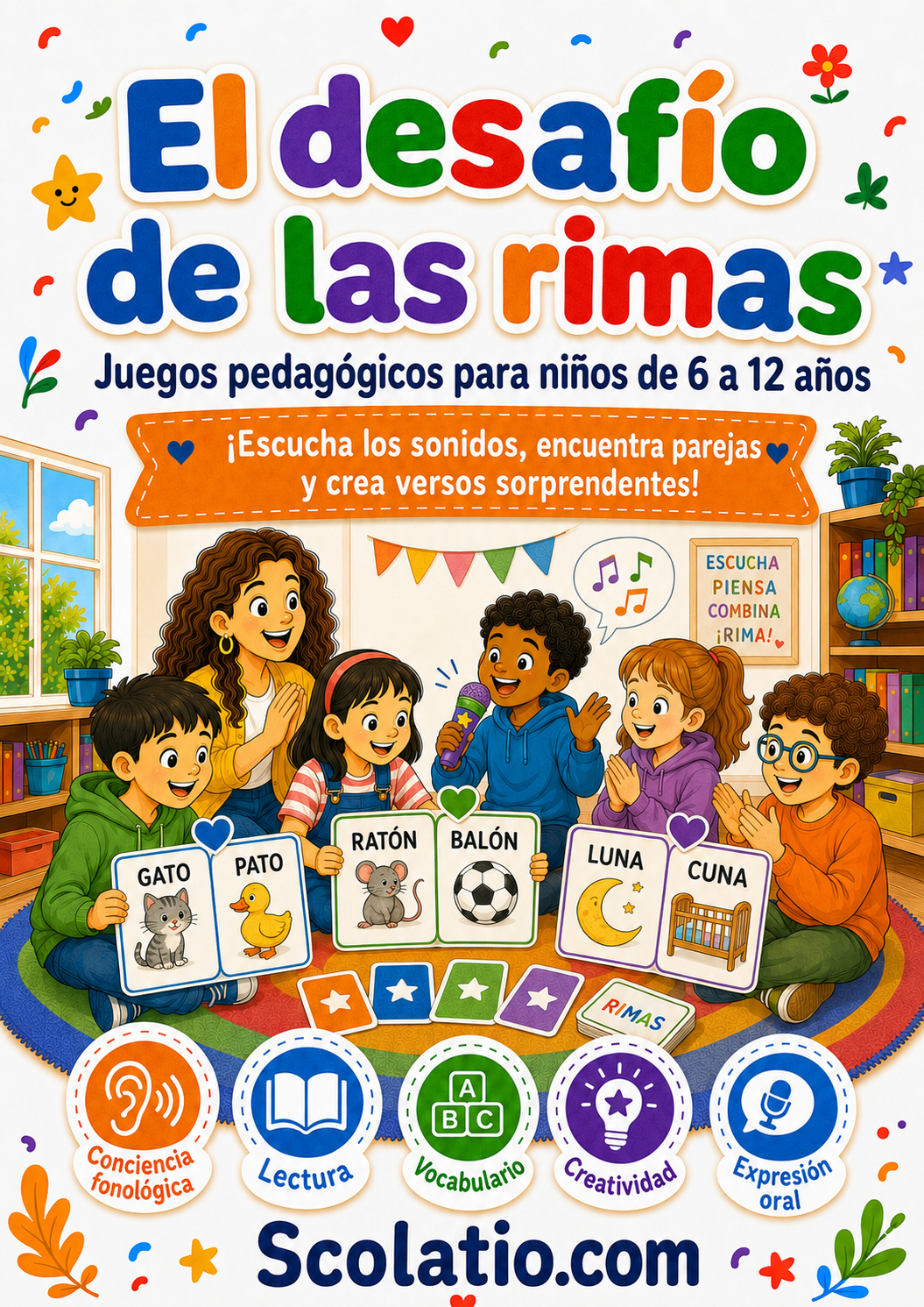Portada de Dinámica - El desafío de las rimas