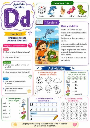 Portada de Aprender las letras