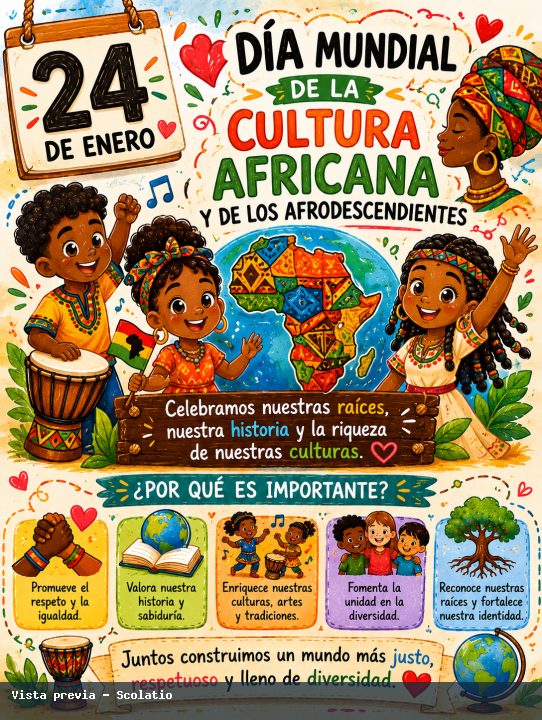 Portada de Día Mundial de la Cultura Africana