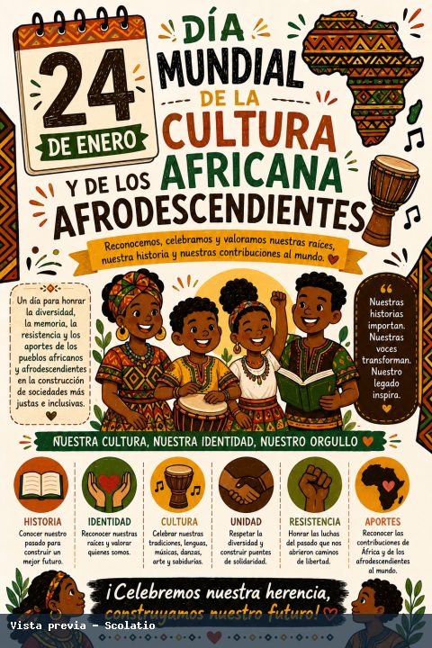 Portada de Día Mundial de la Cultura Africana