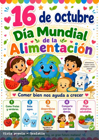 Portada de Día Mundial de la Alimentación