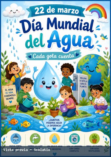Portada de Día mundial del Agua