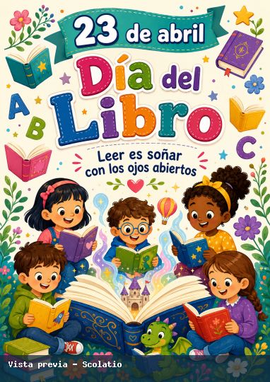 Portada de Día del Libro