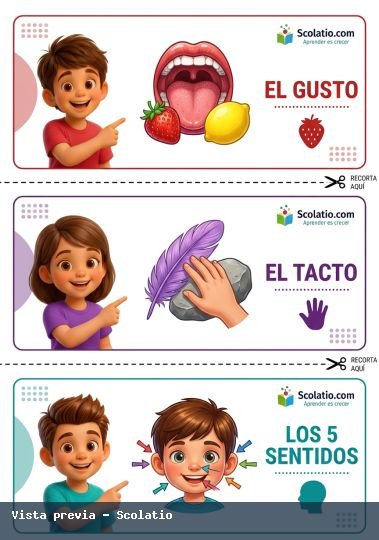 Portada de Gusto Tacto Sentidos