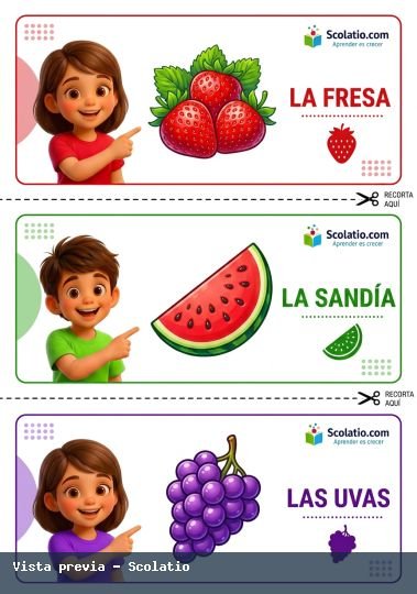 Portada de Fresa Sandia Uvas