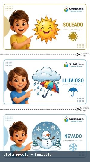 Portada de Soleado Lluvioso Nevado