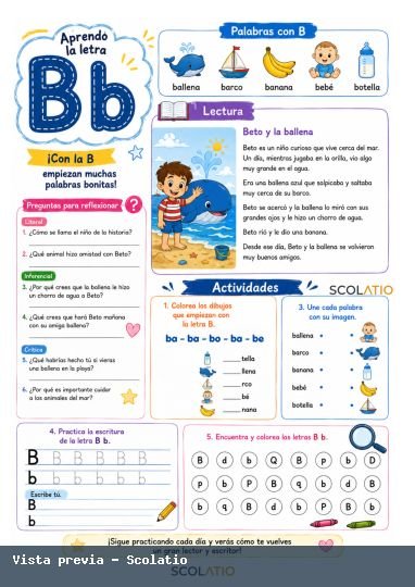 Portada de Letra B