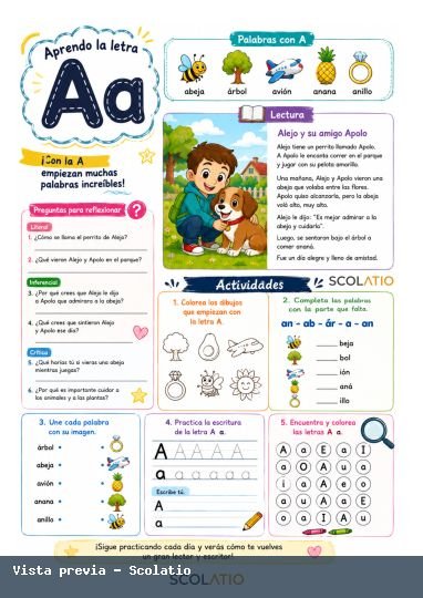 Portada de Letra A
