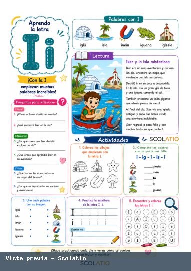 Portada de Letra I