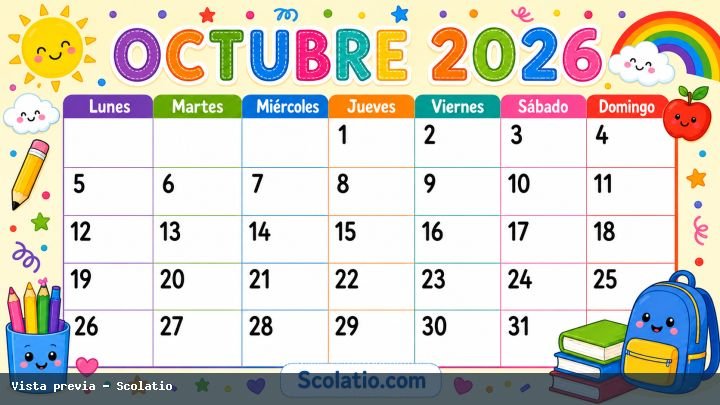 Portada de Octubre 2026