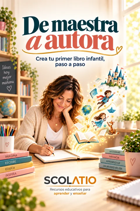 Portada de De maestra a autora