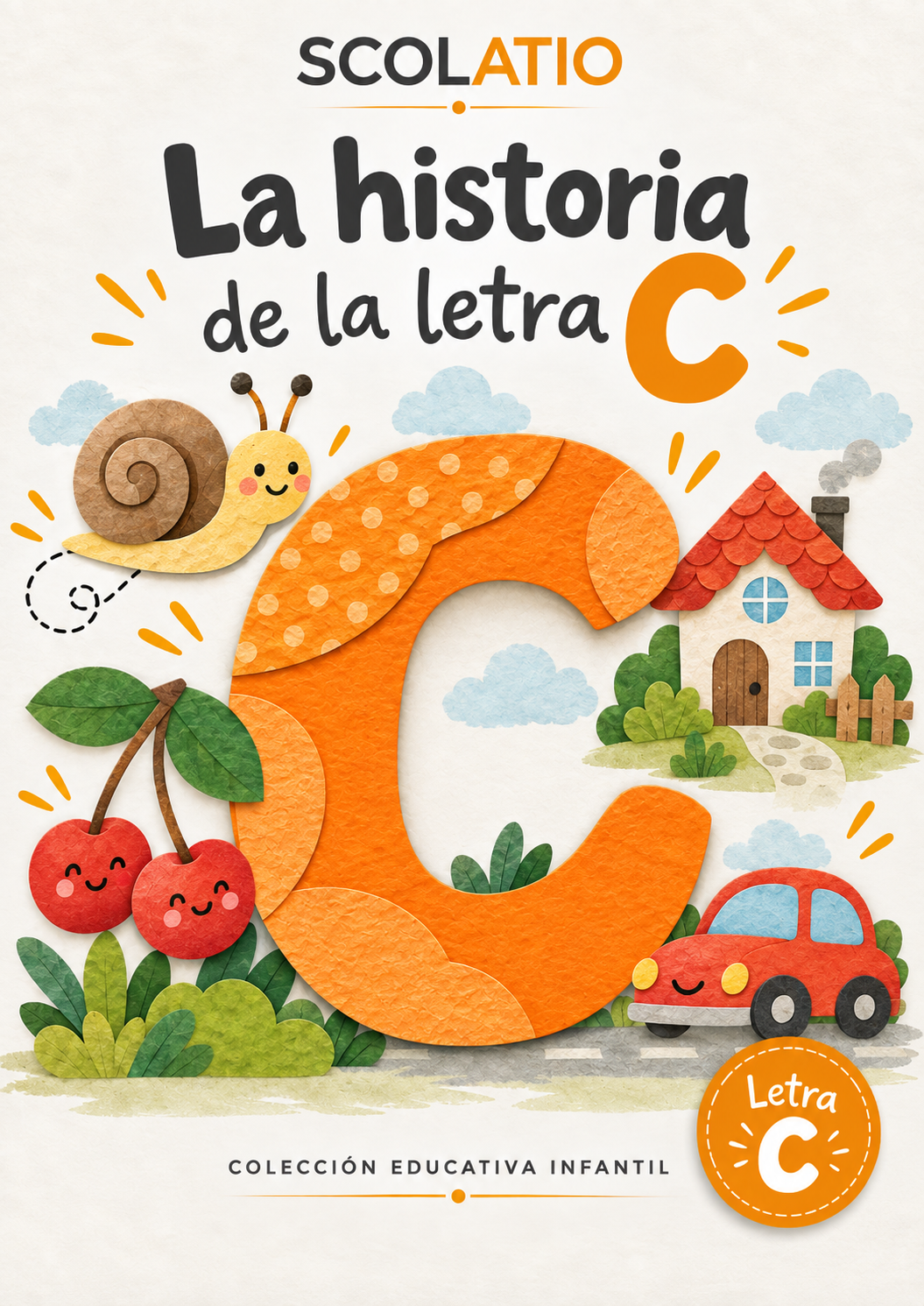 Portada de La historia de la letra C