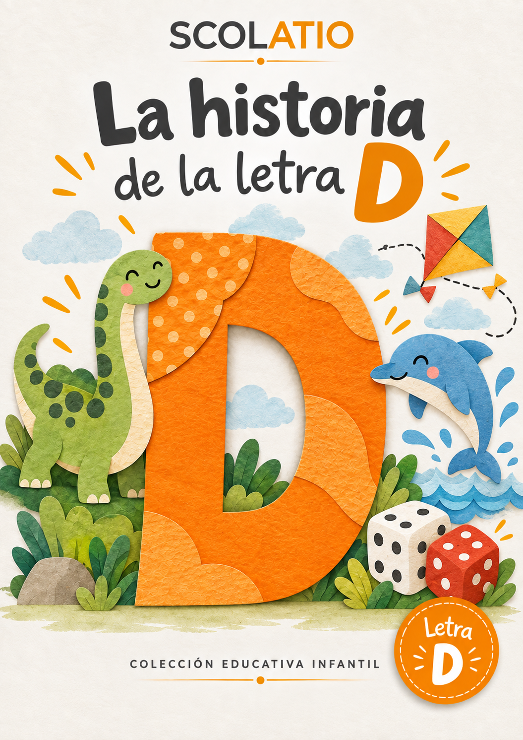 Portada de La historia de la letra D