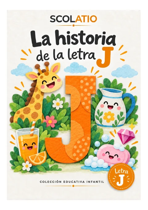 Portada original de La historia de la letra J