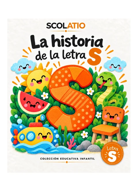 Portada original de La historia de la letra S
