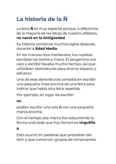 Historia de la Ñ, página 105